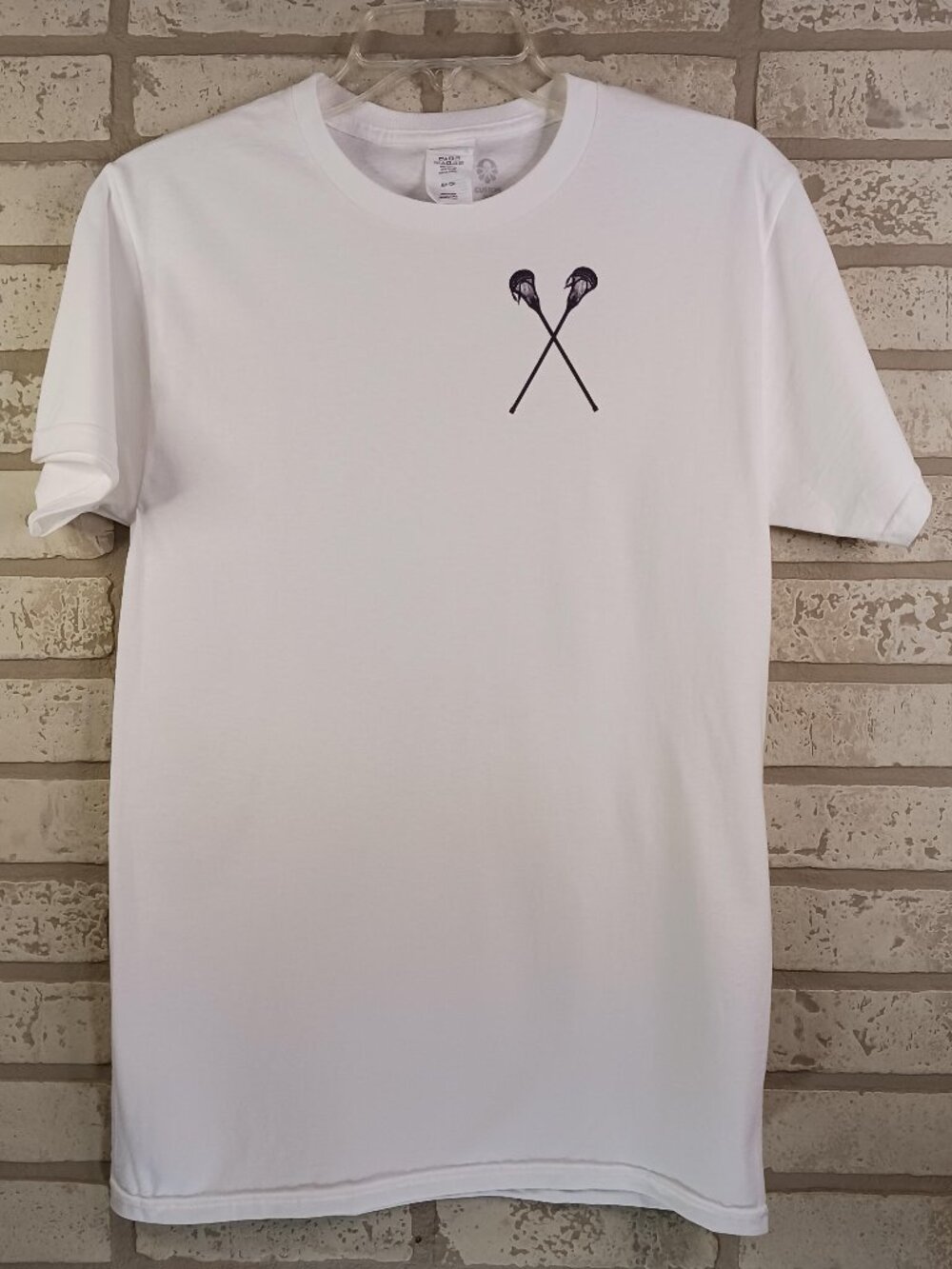 Fog City Lacross  Mens Size Small T Shirt White Short Sleeve San Francisco CA